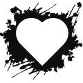 Gm Grunge Vector Heart 11