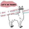 Alpaca Lets Be Honest