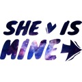 She is mine