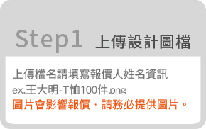 客製化衣服報價-上傳設計圖檔