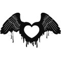 Gm Grunge Vector Heart 04