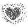 Gm Grunge Vector Heart 07