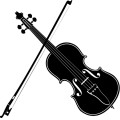 Violin Vector Image