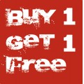 Buy 1 Get 1 Free