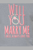 Will you marry me?妳願意嫁給我嗎