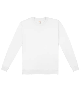 AG1000重磅落肩無刷毛大學T恤